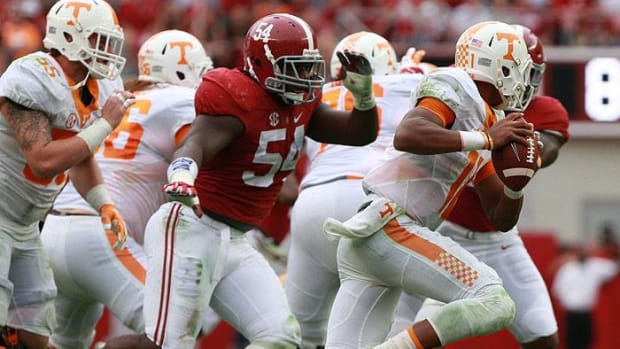 Alabama defensive lineman Dalvin Tomlinson